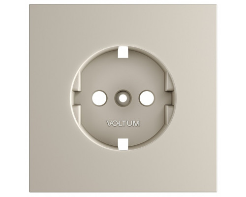 Накладка для розетки с заземлением Voltum S70 VLS000603