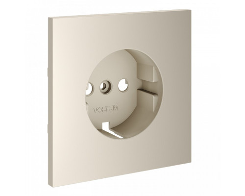 Накладка для розетки с заземлением Voltum S70 VLS000603