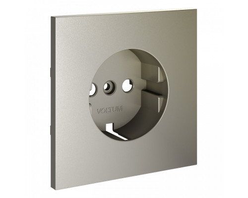 Накладка для розетки с заземлением Voltum S70 VLS000604