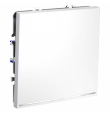 Выключатель одноклавишный с подсветкой без рамки Voltum S70 VLS010202