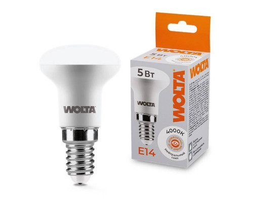 Лампа светодиодная Wolta  E14 5Вт 4000K 25S39R5E14