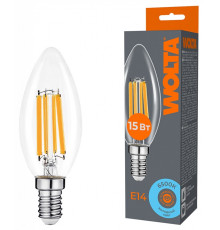 Лампа светодиодная Wolta  WF-C35-15W6KE14