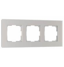 Рамка на 3 поста Werkel Senso дымчатый W0033117