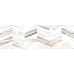 Delta Chevron WT15DLA55R Плитка настенная 246*740 (7 шт в уп/53,508 м в пал)