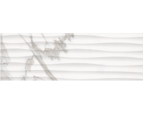 Миланезе дизайн Плитка настенная каррара волна 1064-0158 20х60