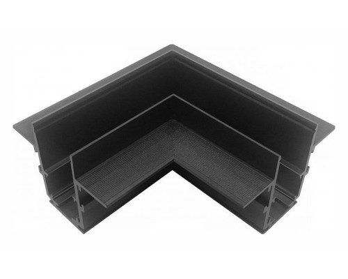 Соединитель угловой L-образный для треков встраиваемых iLedex Technical VISION48/22 CORNER CONNECT 4822-022-95/95-BK