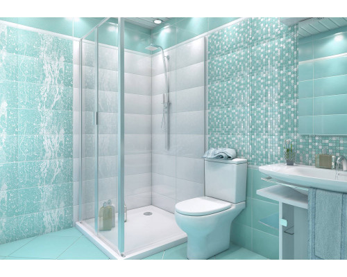 Mosaic Aquamarine  DW7MSC16 Декор 305х305 (9 шт в уп)