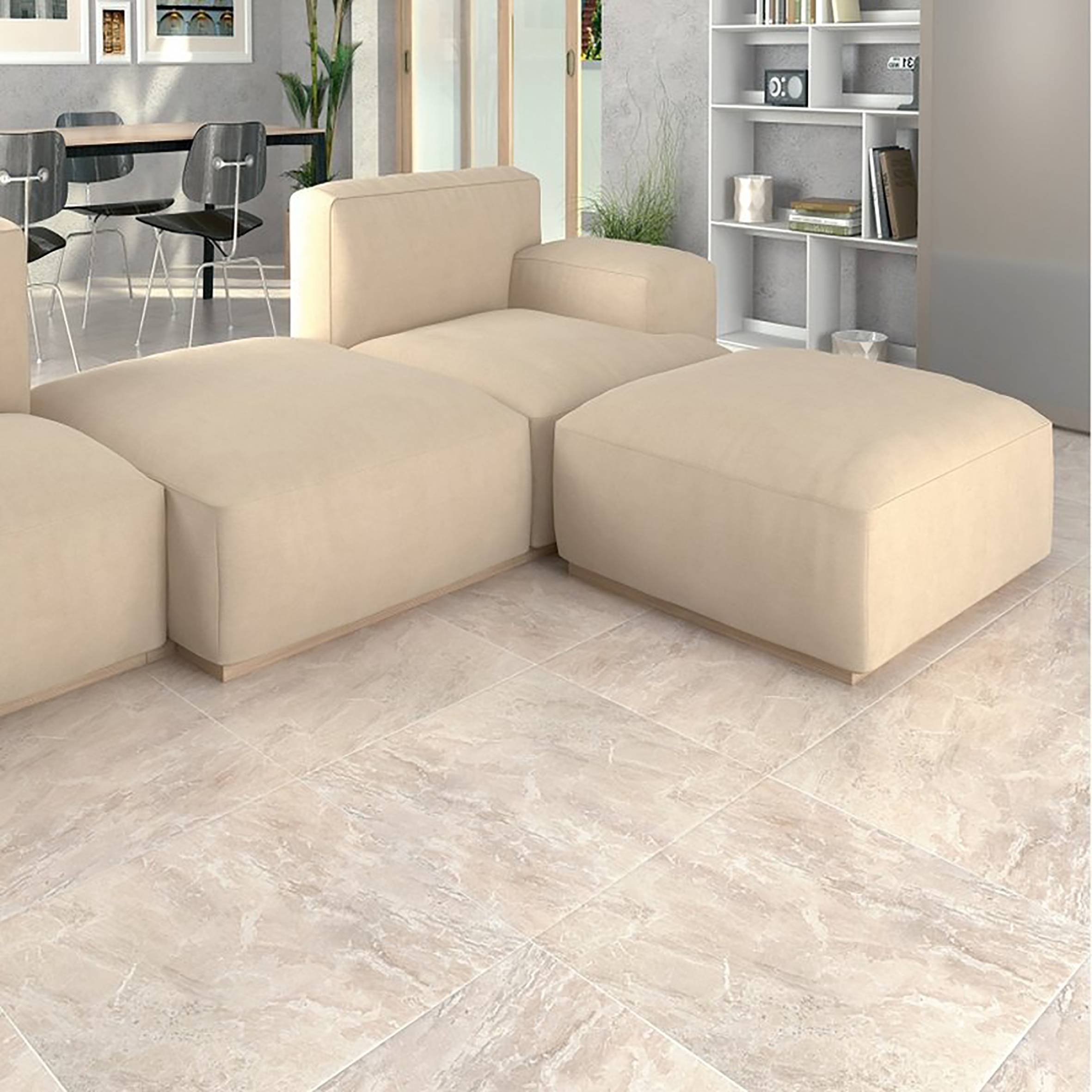 Керамогранит Kerama Marazzi Про Стоун серый светлый обрезной 60x119.5 см DD503820R