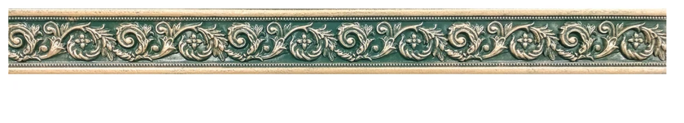 Бордюр Cersanit Adele Sweet Verde 24х500 мм BW0SWE24