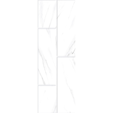 Плитка настенная рельефная Alma Ceramica New York 200х600х8 мм TWU11NYK010