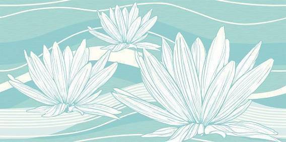 Декор Azori Fluence 24.9х50 см DW9FLC06