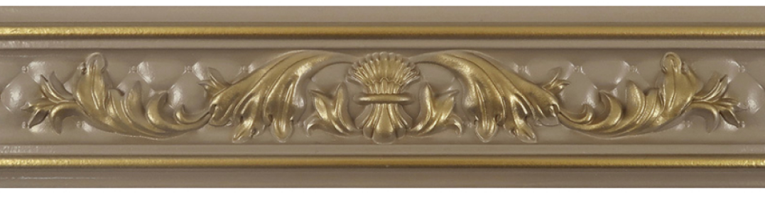 Бордюр Delacora Vardo Cacao Roseton 60х253 мм BW0ROS18