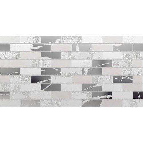 Декор Шахтинская плитка Glent White 249х500 мм DW9GLW00