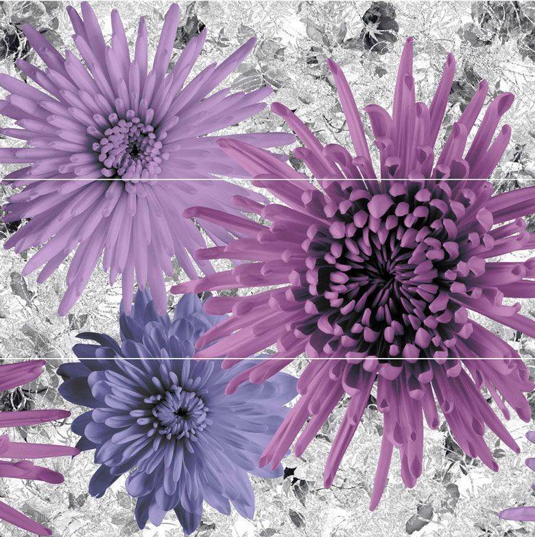 Панно из 3-х плиток Azori Roxi PWU11ROX1 60х60 см PWU11ROX1