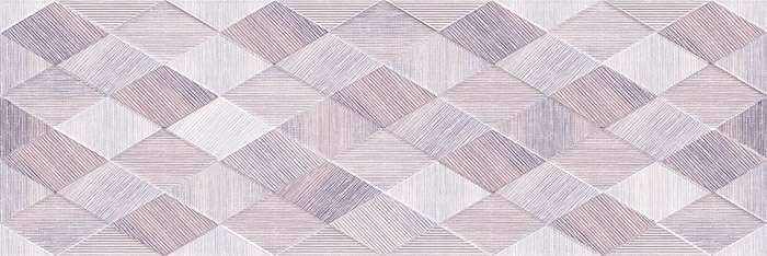Плитка настенная Tubadzin Zena рельефная 19.4х59.3 см TWU11ZEN77R