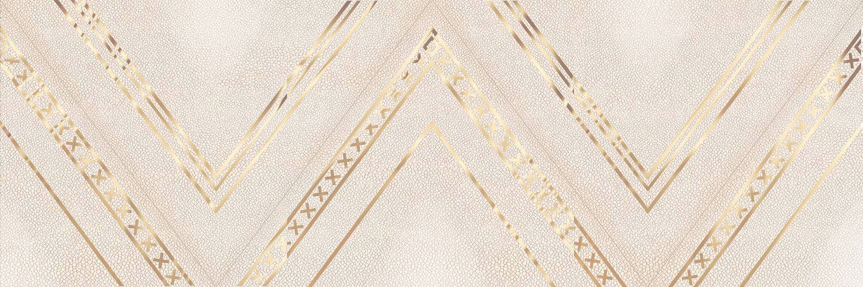 Вставка декоративная Alma Ceramica Stingray Lozenge Graphite 600x200x9 мм (5 шт в уп) DW11SGL25