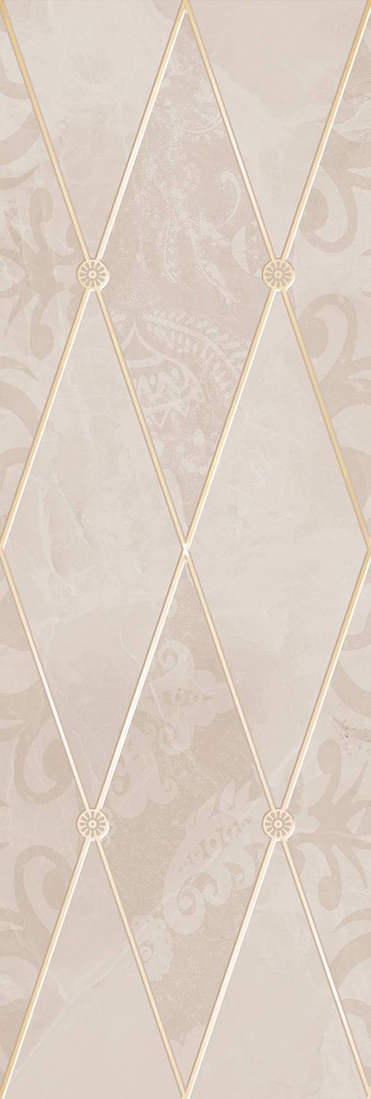 Декор Alpino Alteria Crema 25,3х75 см DW15ALT01