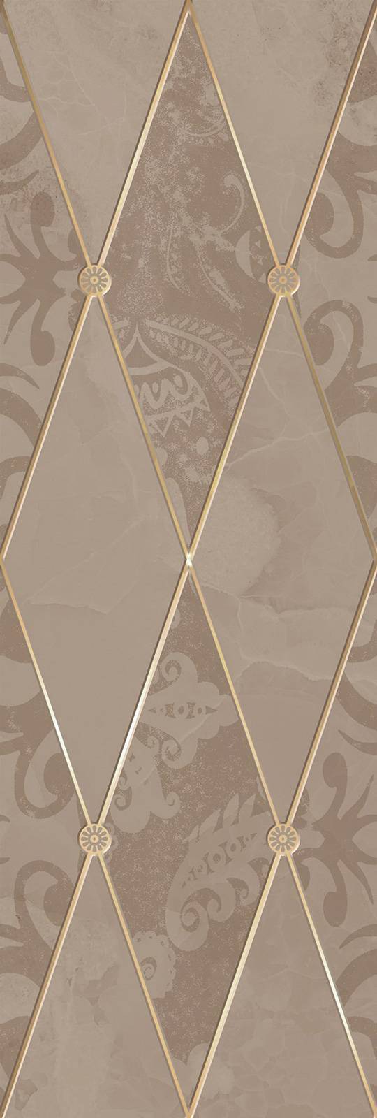 Декор Alpino Alteria Cacao 25,3х75 см DW15ALT21