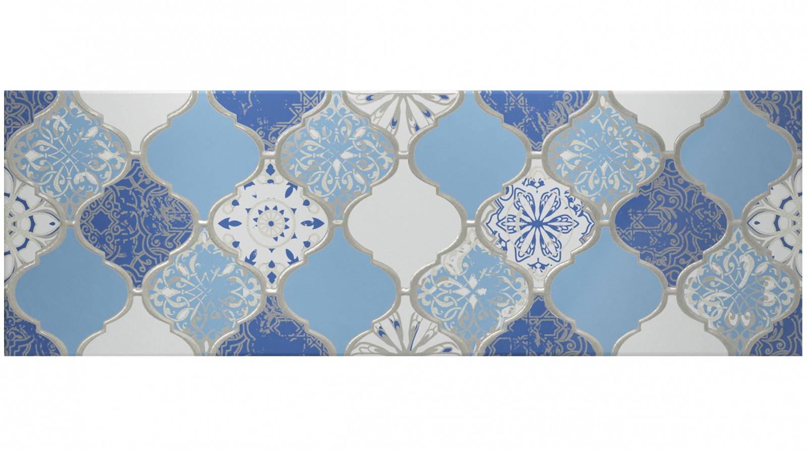 Вставка декоративная Alma Ceramica Song 600x200x9 мм (5 шт в уп) DW11SNG00