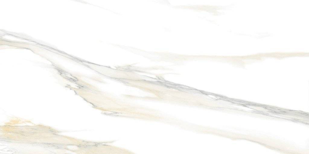 Керамогранит Laparet Statuario Gold белый 600x1200x8 мм полированный 60120GP42STA11/L