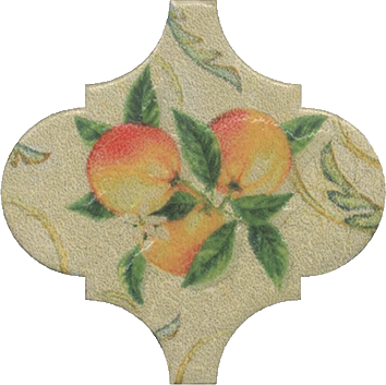 Декор Kerama Marazzi Арабески котто орнамент 6,5х6,5 см OP\A168\65000