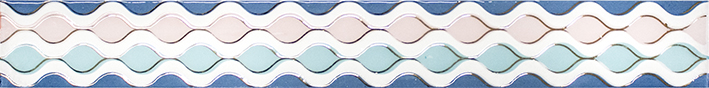 Бордюр LB-Ceramics Парижанка Фантазия 1506-0256-1001 7x60 см 1506-0256-1001