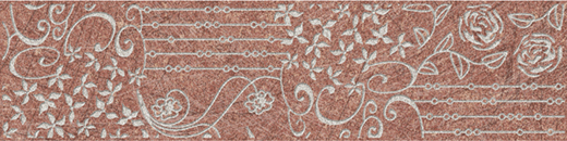 Бордюр Kerama Marazzi Spazio коричневый 11х44 см SZ5R112