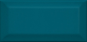 Плитка настенная Kerama Marazzi Клемансо бирюзовый грань 7.4x15 см 16057