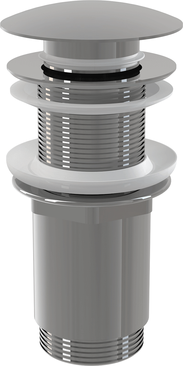 Слив для умывальника Alcaplast A395 click/clack 5/4 с большой заглушкой A395