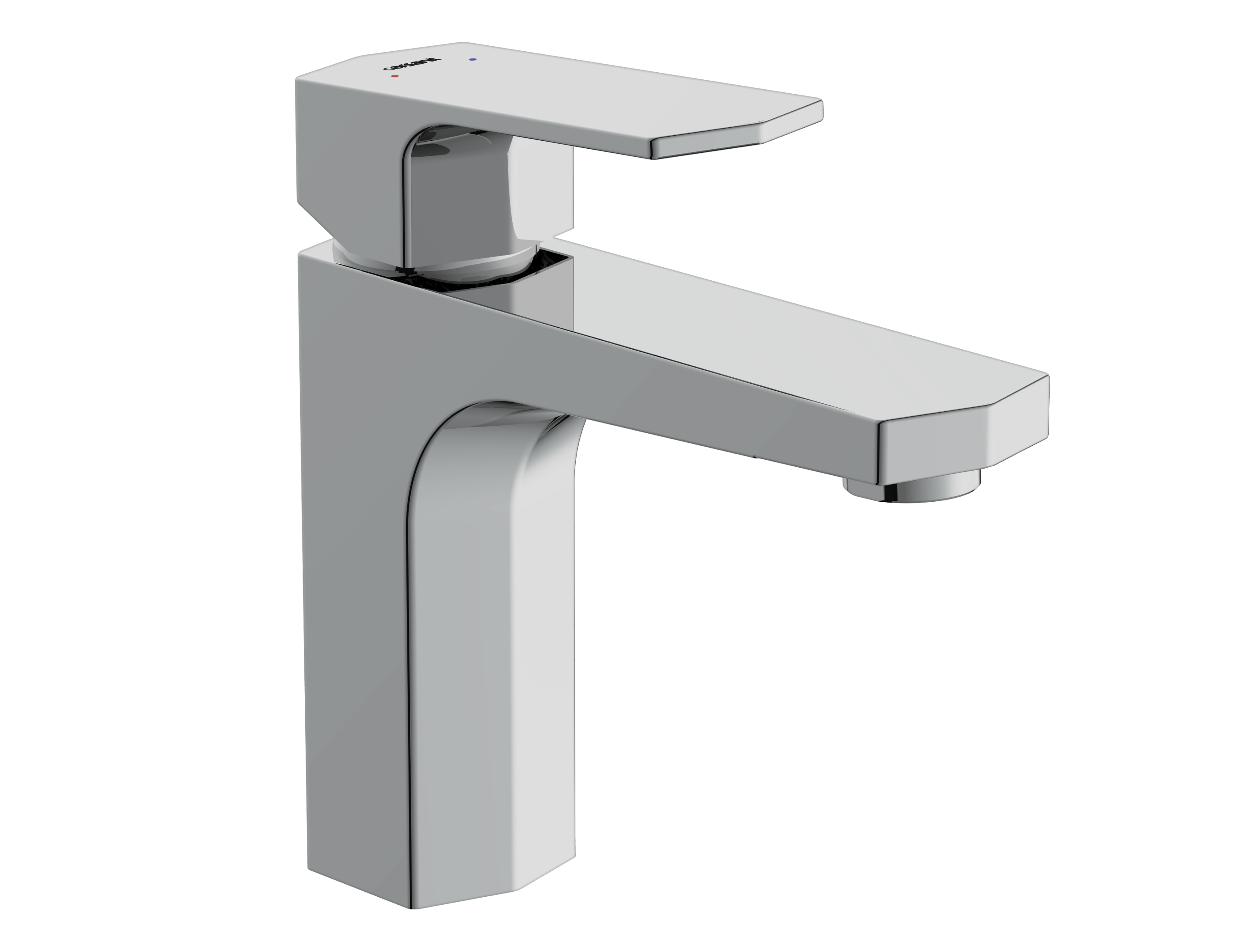 Смеситель для раковины Cersanit Wisla однорычажный с донным клапаном 63055