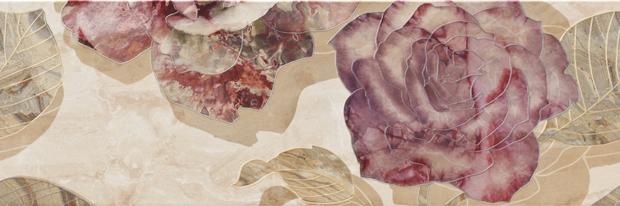 Декор Rocersa Cibeles C beige 25х75 см х9999026422