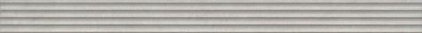 Бордюр Kerama Marazzi Пикарди структура серый 40х3.4 см LSA003