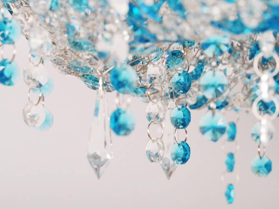 Подвесная люстра Abrasax 8301 L.8301/8 BLUE