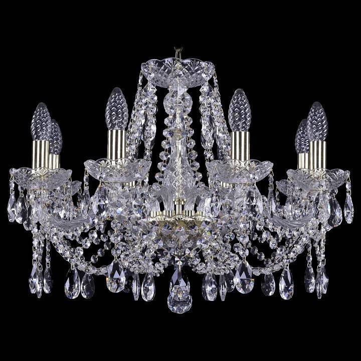 Подвесная люстра Bohemia Art Classic 11.21 8 ламп 11.21.8.200.Gd.Sp