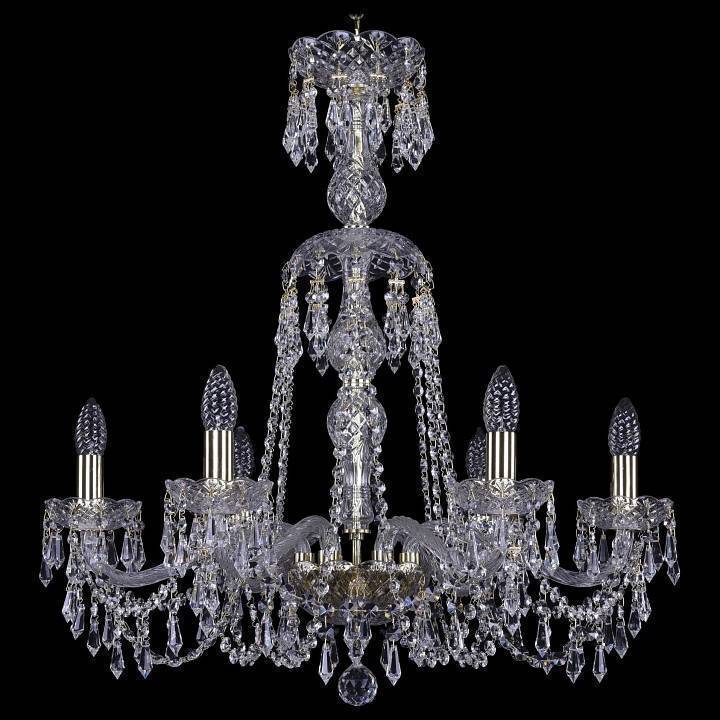 Подвесная люстра Bohemia Art Classic 11.23 6 ламп 220 мм 11.23.6.220.XL-70.Gd.Dr