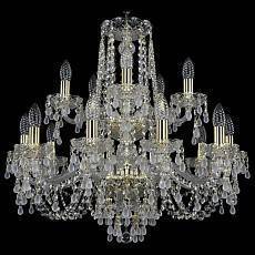 Подвесная люстра Bohemia Art Classic 11.24 15 ламп 220 мм 11.24.10+5.220.2d.Gd.V0300