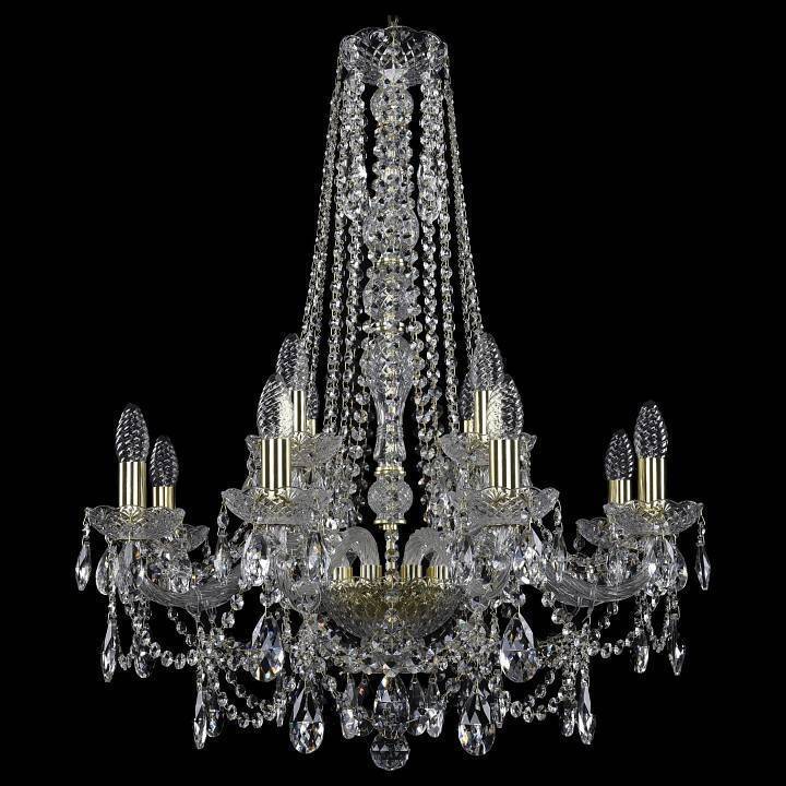 Подвесная люстра Bohemia Art Classic 11.25 11.25.8+4.220.h-80.Gd.Sp