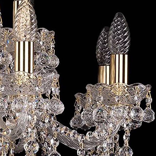 Торшер Bohemia Art Classic 11.26 высота 165 см 13.26.8+4.200.h-165.Gd.B