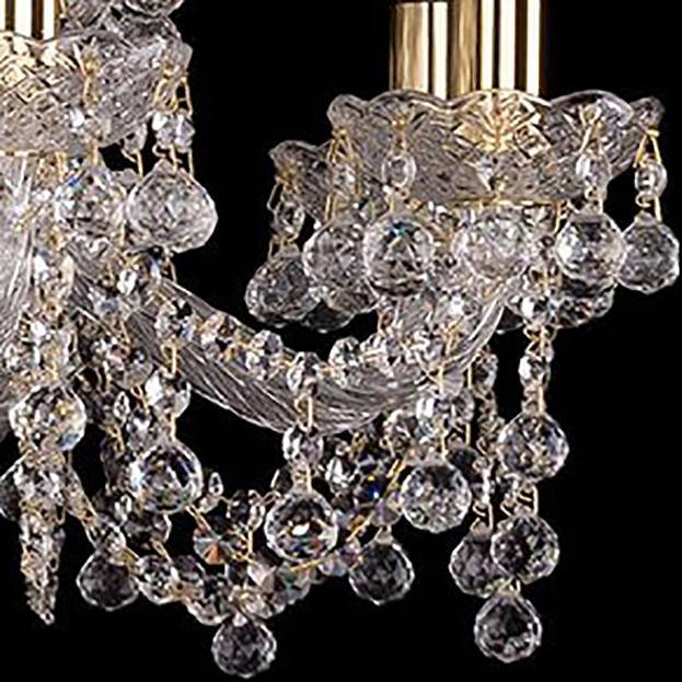 Торшер Bohemia Art Classic 11.26 высота 165 см 13.26.8+4.200.h-165.Gd.B