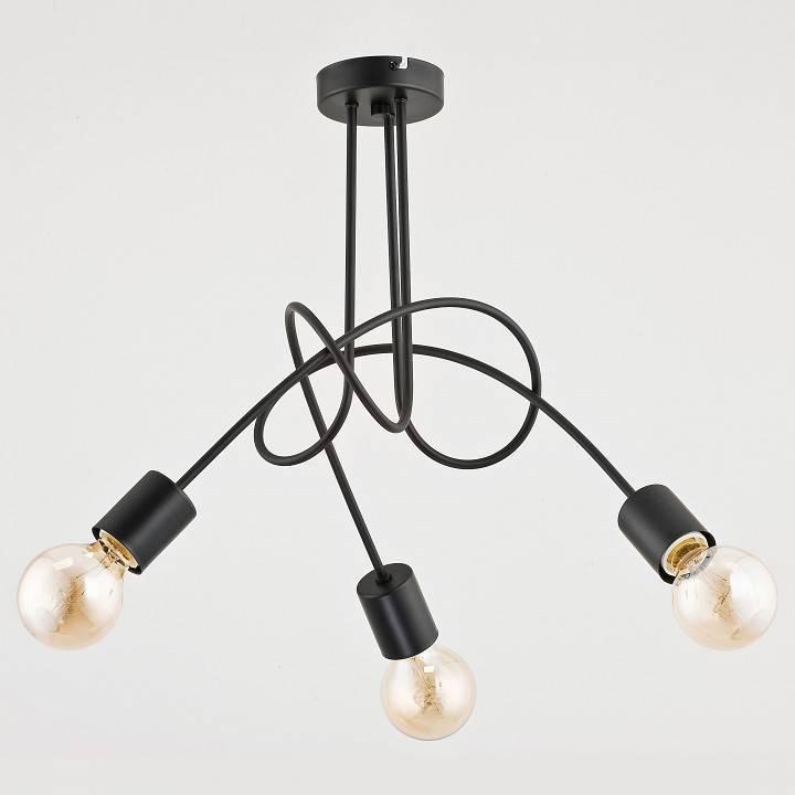 Люстра на штанге ADILUX Tango Black 23173