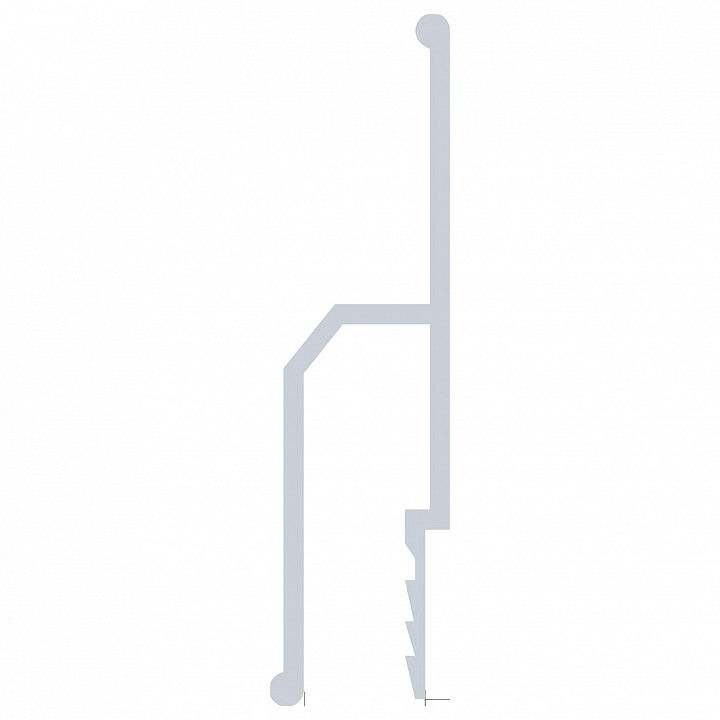 Профиль для контурной подсветки натяжного потолка Apeyron Electrics  08-61