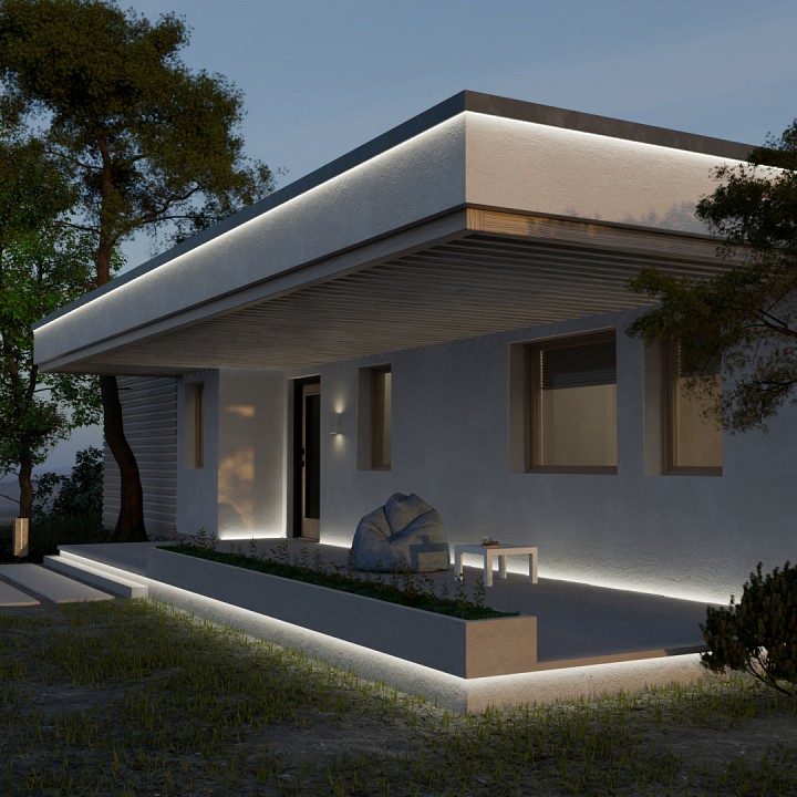 Комплект с лентой светодиодной Apeyron Electrics  10-105