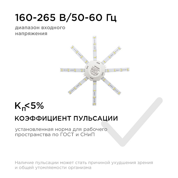 Модуль светодиодный Apeyron Electrics  12-08