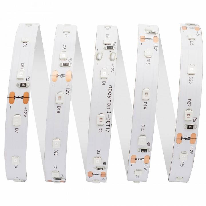 Лента светодиодная Apeyron Electrics Стандарт (в блистере) smd 3528 34BL