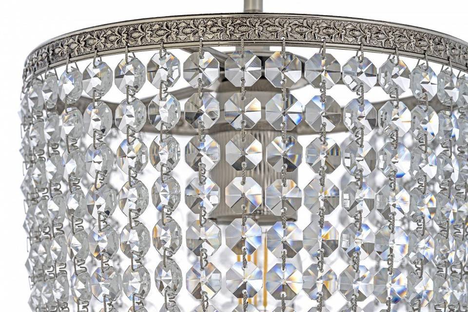 Люстра на штанге Arti Lampadari Stella Nickel Stella E 1.3.20.101 N