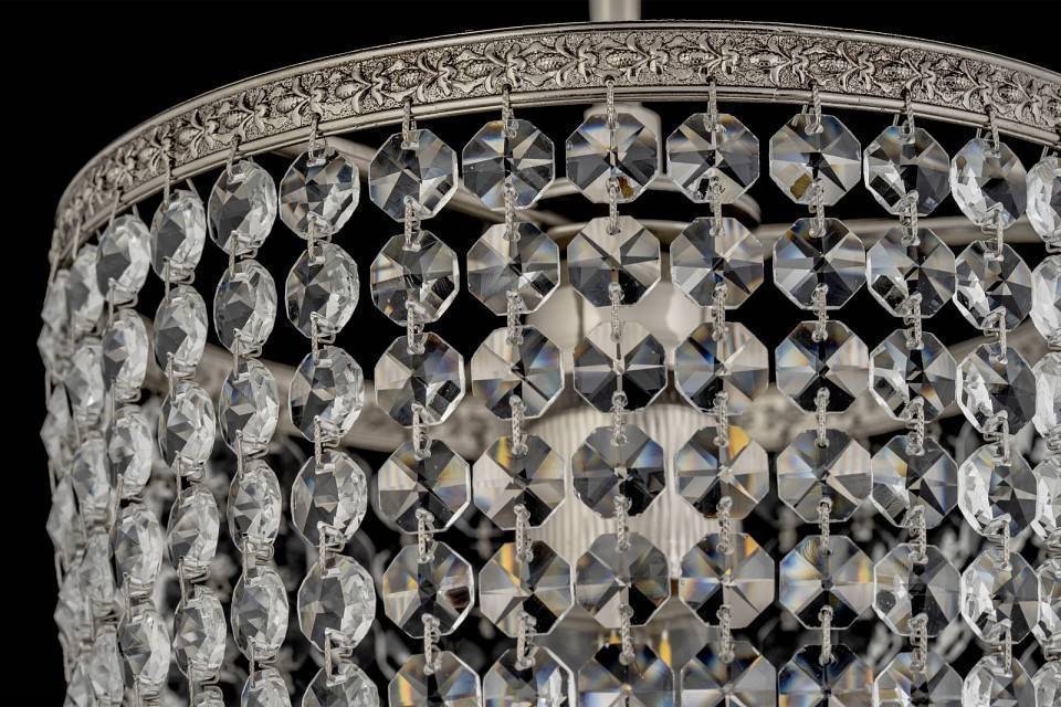 Люстра на штанге Arti Lampadari Stella Nickel Stella E 1.3.20.101 N