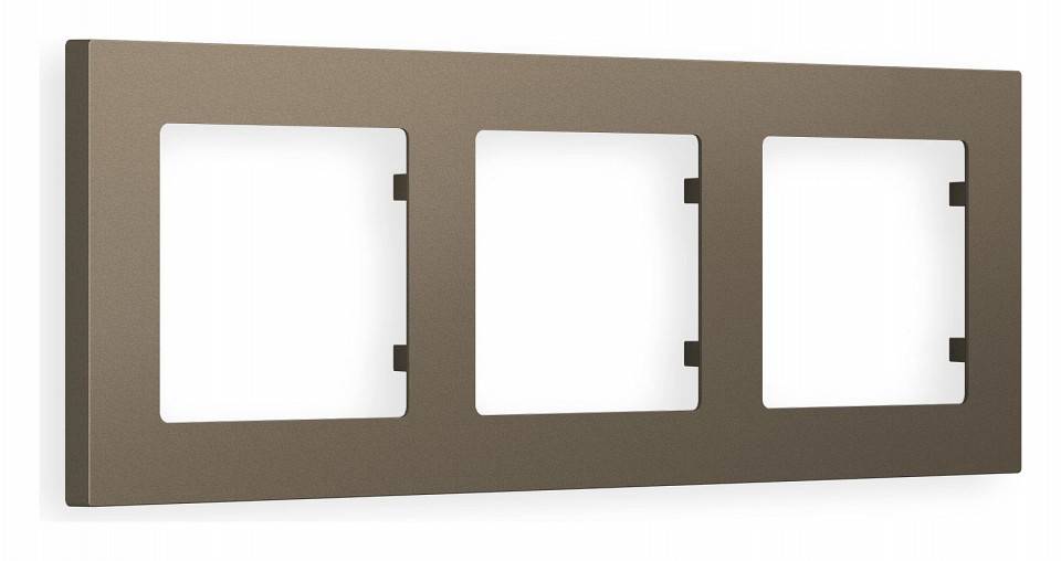 Рамка на 3 поста Ambrella Volt Techno AF220633