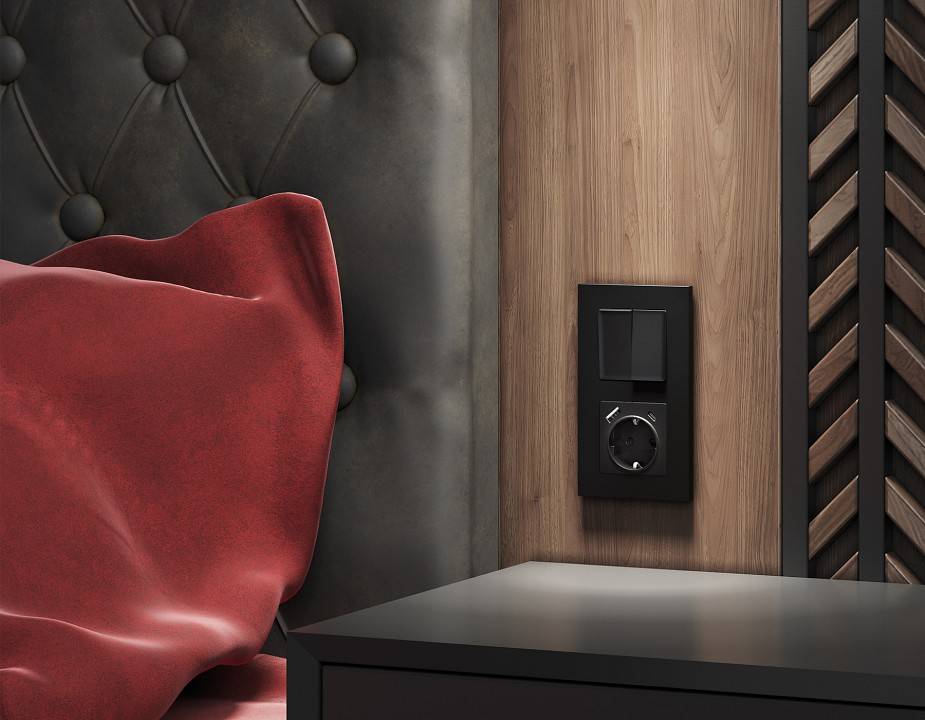 Клавиши для выключателя двухклавишного Ambrella Volt Quant AP8030