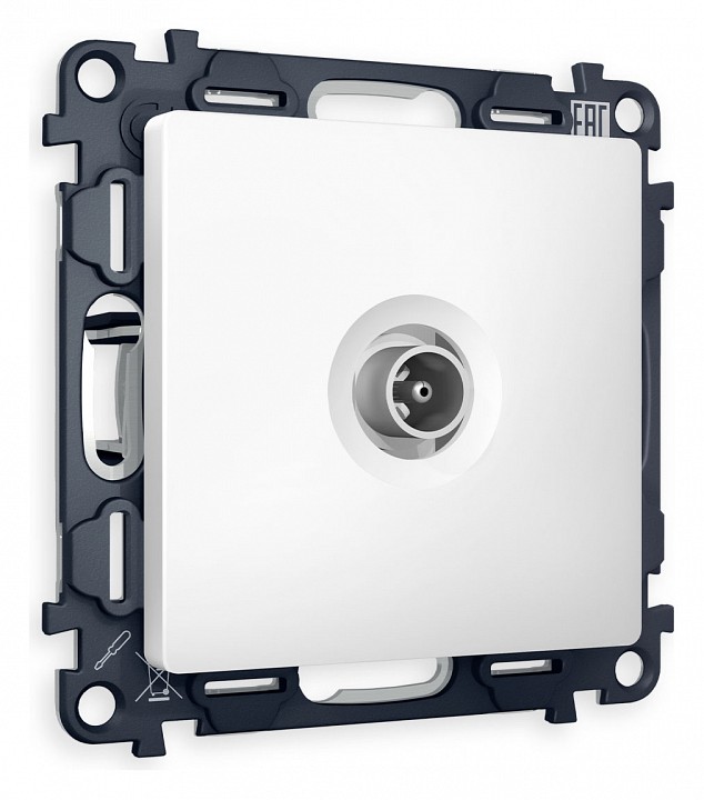 ТВ-розетка оконечная без рамки Ambrella Volt Quant MA133010