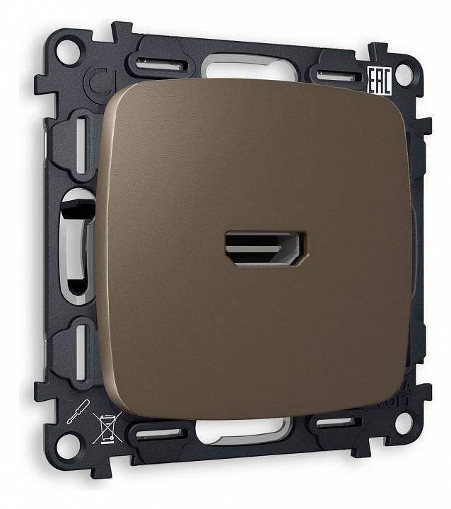 Розетка HDMI без рамки Ambrella Volt Quant MO644010